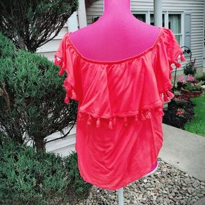 a.n.a Tops - 🎀NEON TASSEL🎀 blouse a.n.a Tops - 🎀NEON TASSEL🎀 blouse